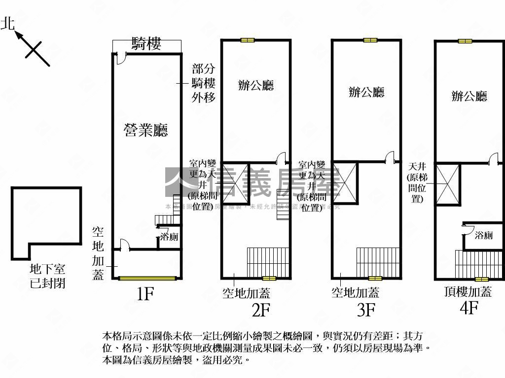 設計師的公司透天版房屋室內格局與周邊環境
