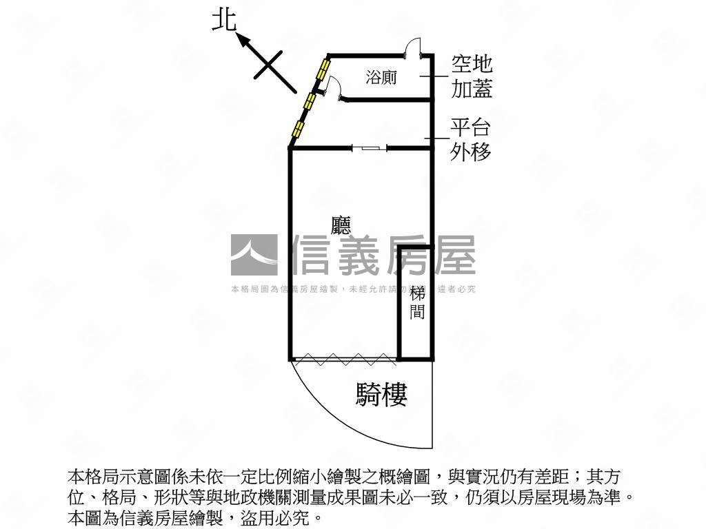 近比漾正永貞路黃金店面房屋室內格局與周邊環境