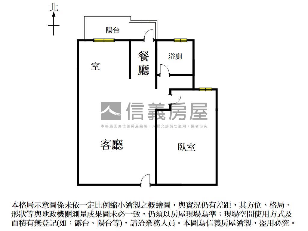 我有一個三發夢房屋室內格局與周邊環境