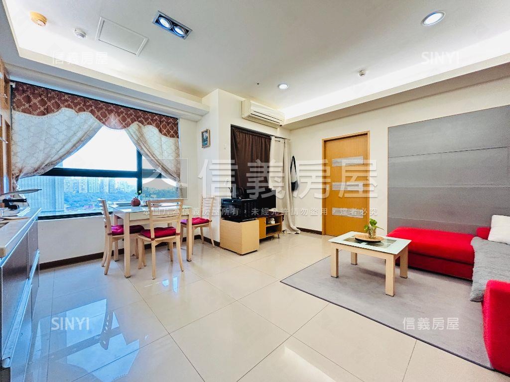 春天戀人河景一房附車位房屋室內格局與周邊環境