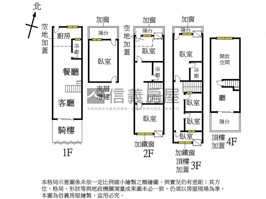 五甲福誠國小旁騎樓透天房屋室內格局與周邊環境