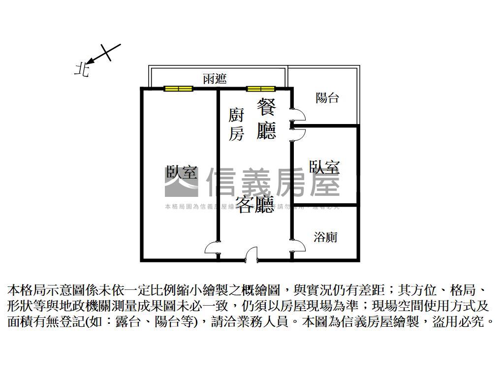 上東城｜復興學區質感兩房房屋室內格局與周邊環境