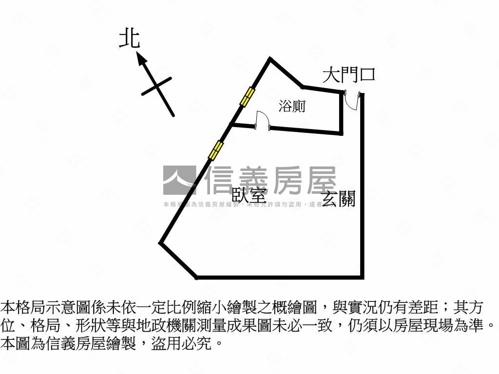 臺灣大道收租自住聖品之６房屋室內格局與周邊環境