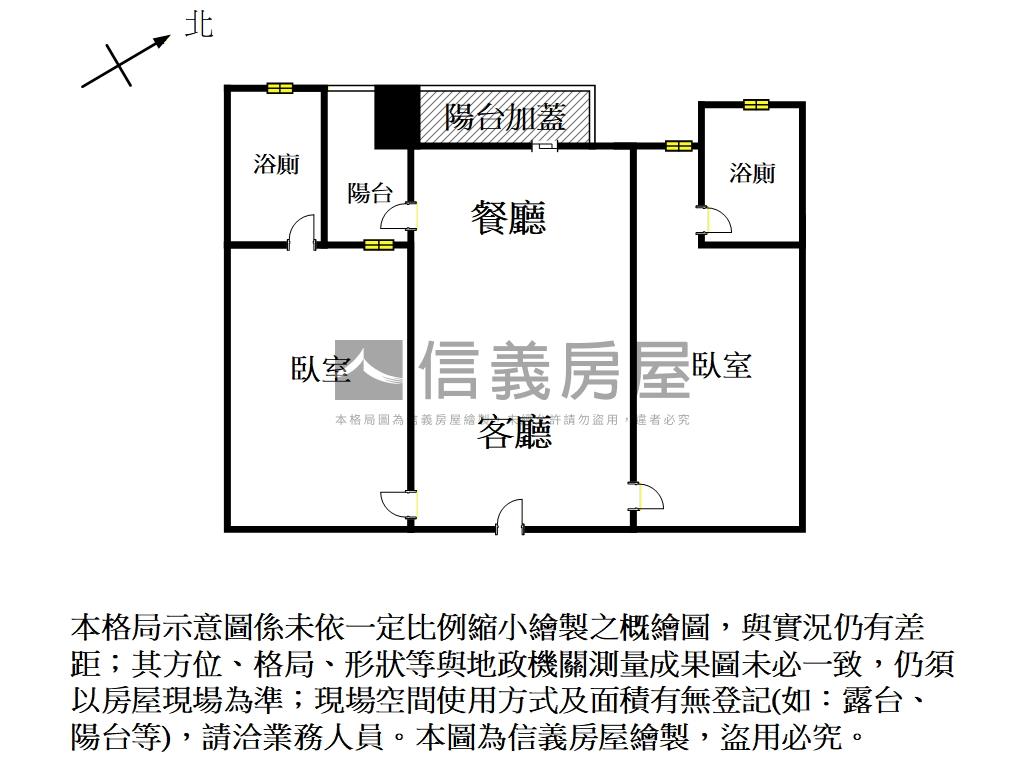 摩登世紀２兩房平車房屋室內格局與周邊環境