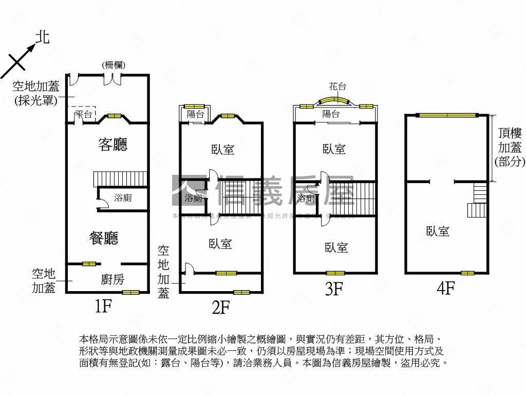 約五米面寬前院方便停車墅房屋室內格局與周邊環境