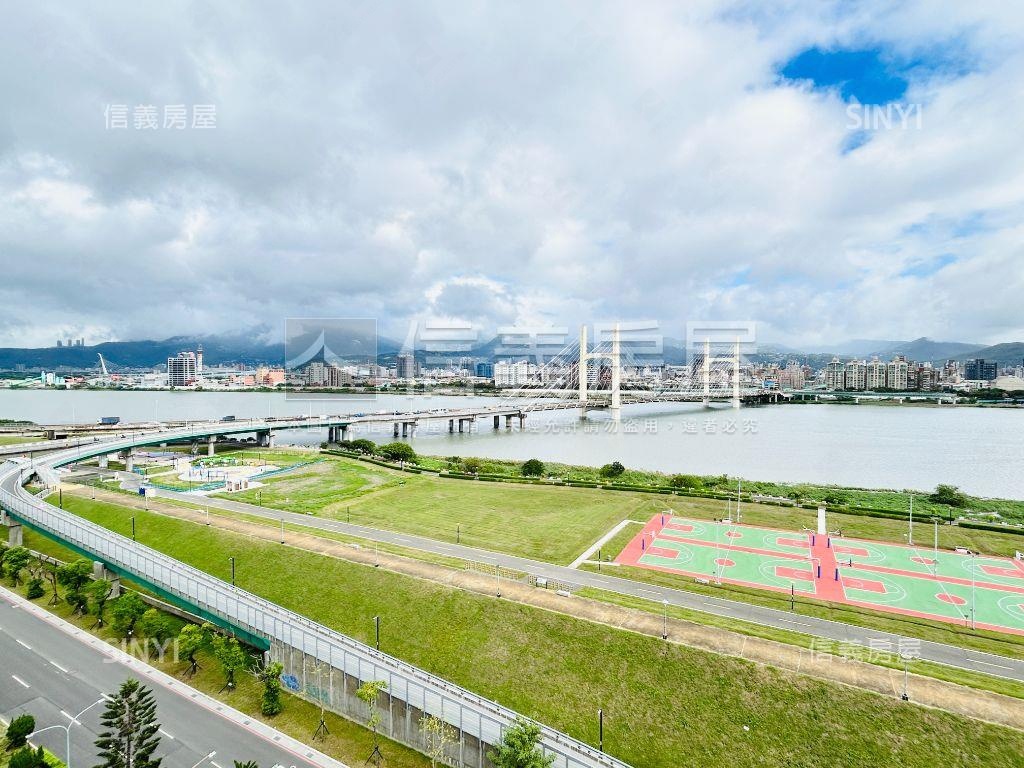 稀有次頂樓電梯河景美兩房房屋室內格局與周邊環境