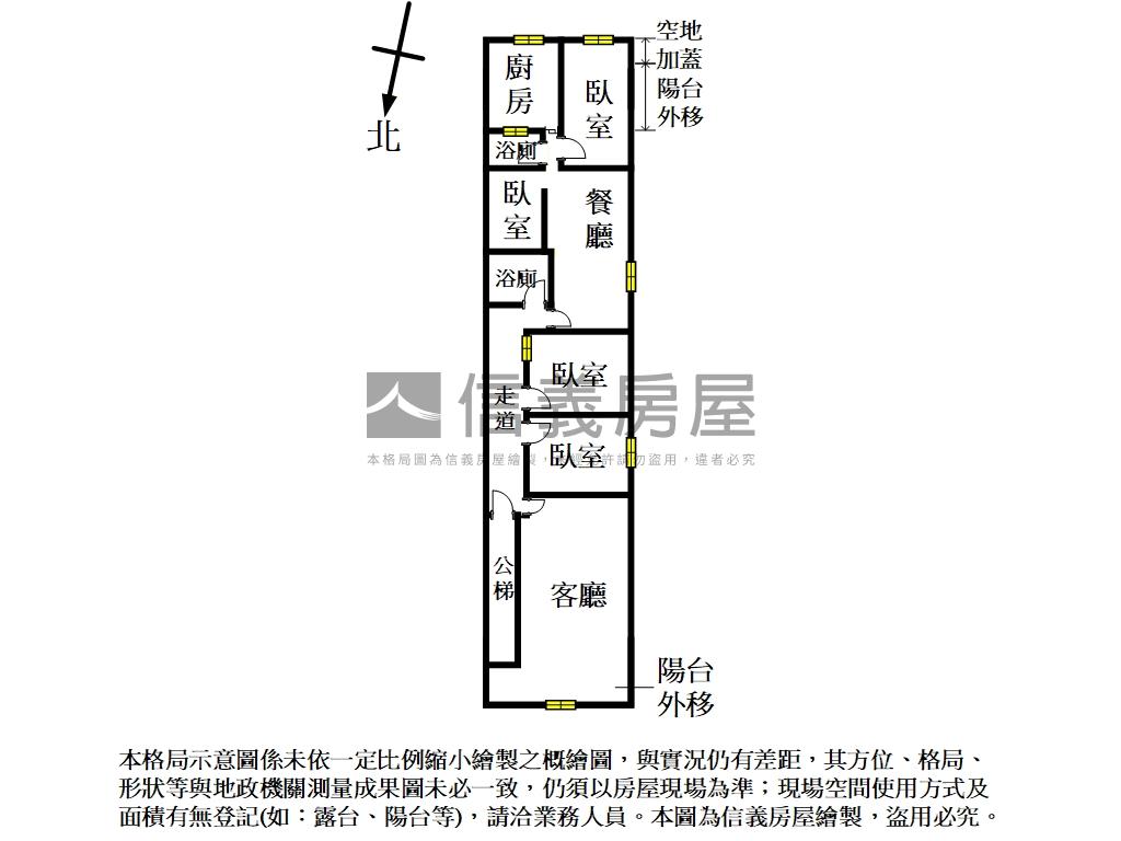 捷運北門商三土地１１坪房屋室內格局與周邊環境