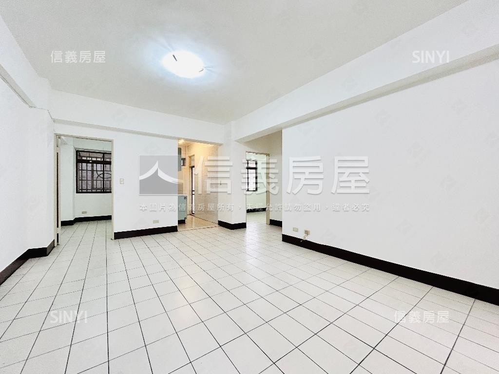 捷運公園３房前後陽台房屋室內格局與周邊環境