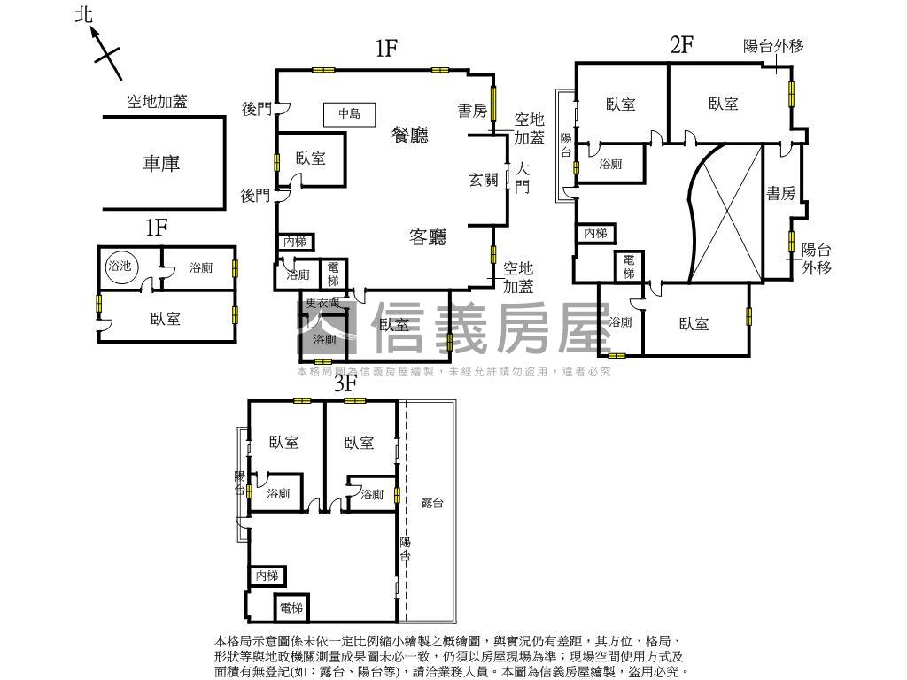 新古典歐式電梯莊園房屋室內格局與周邊環境