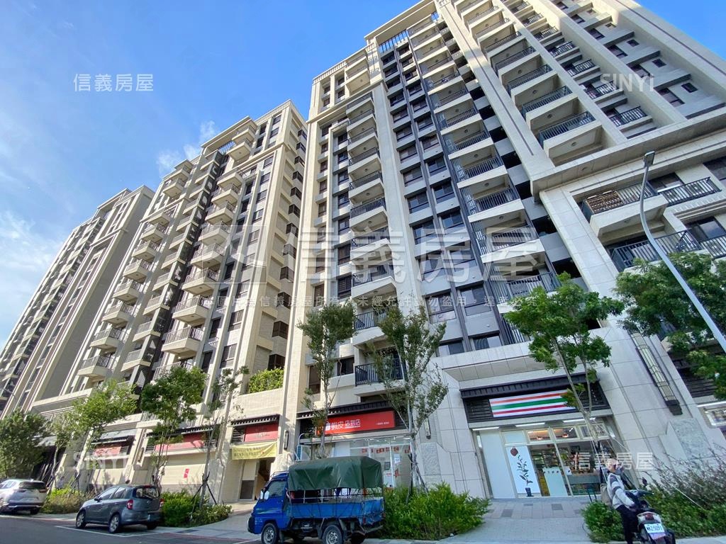 雙衛開窗福爾摩沙三房車位房屋室內格局與周邊環境