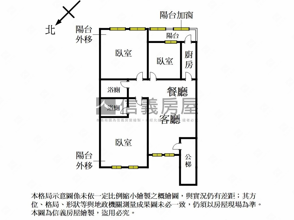 ⭐內湖捷運明亮美寓３樓房屋室內格局與周邊環境