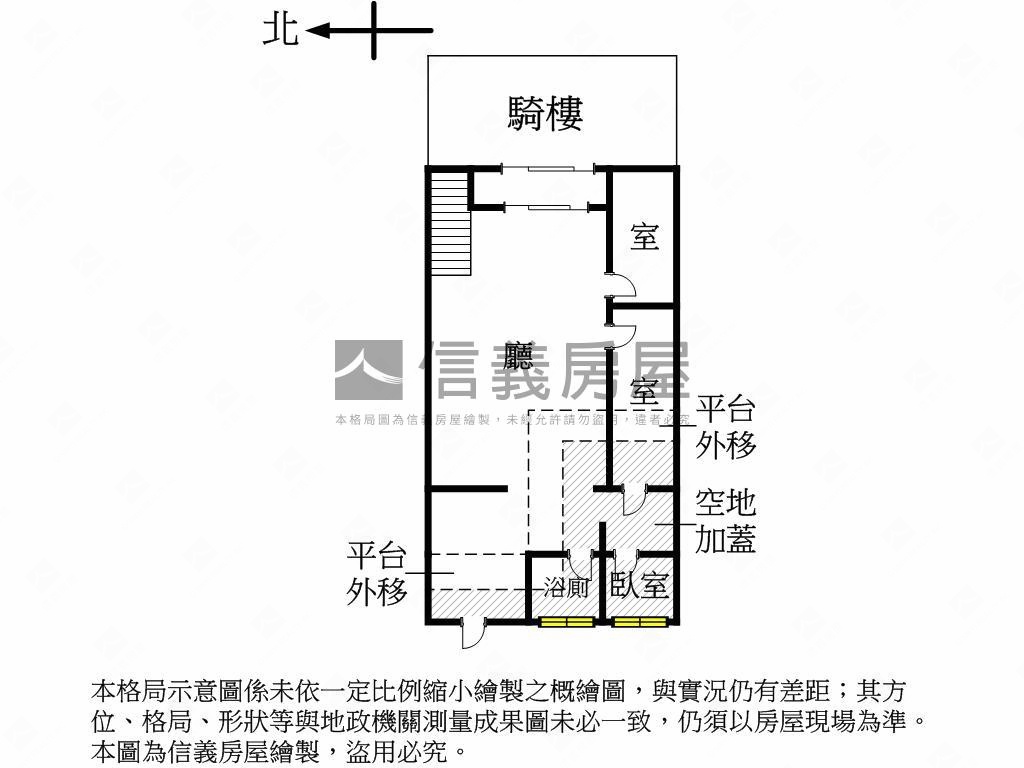 主推信義松仁黃金店面房屋室內格局與周邊環境