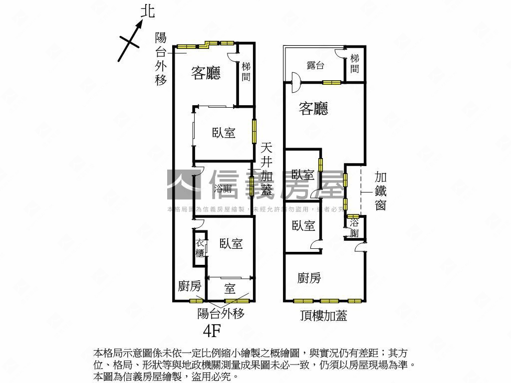 屋況佳●信義首選靜巷美寓房屋室內格局與周邊環境