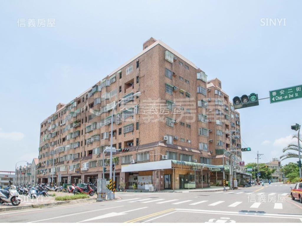 嶺東走路可到春安國小樓店房屋室內格局與周邊環境