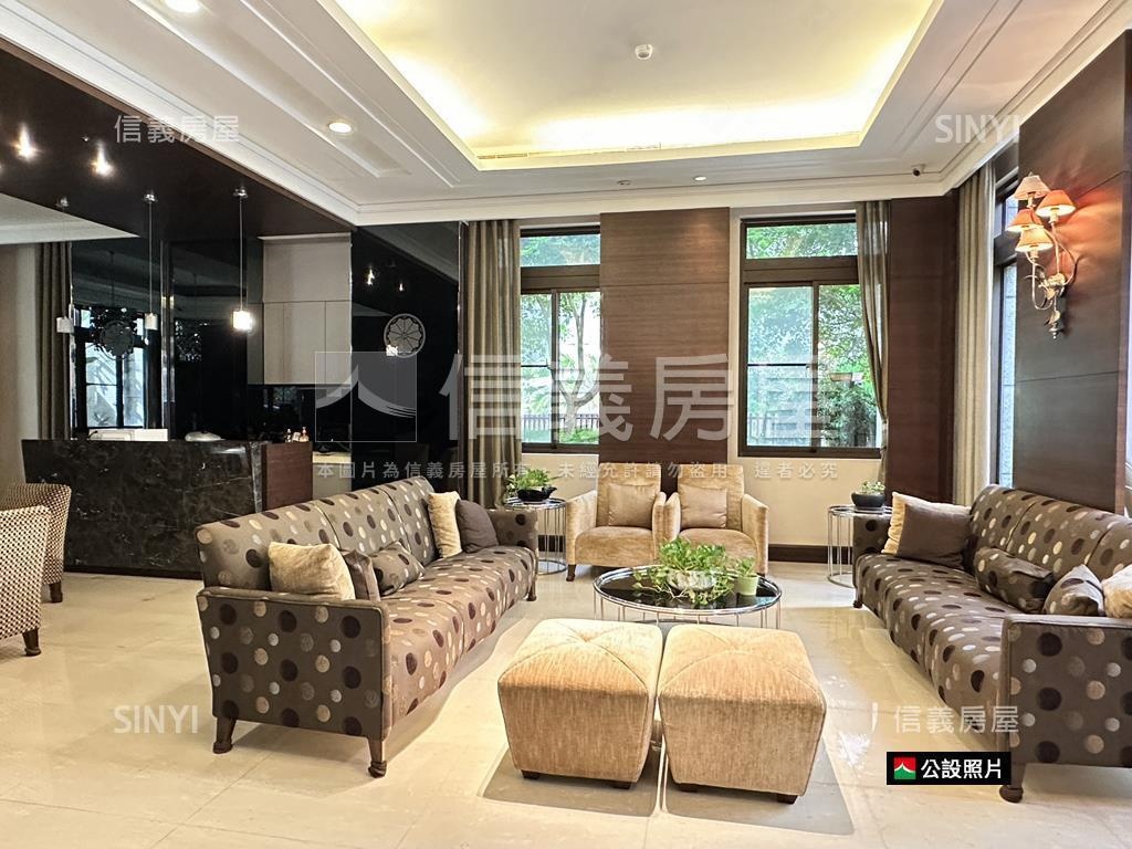 專任●天母國堡三房車位房屋室內格局與周邊環境