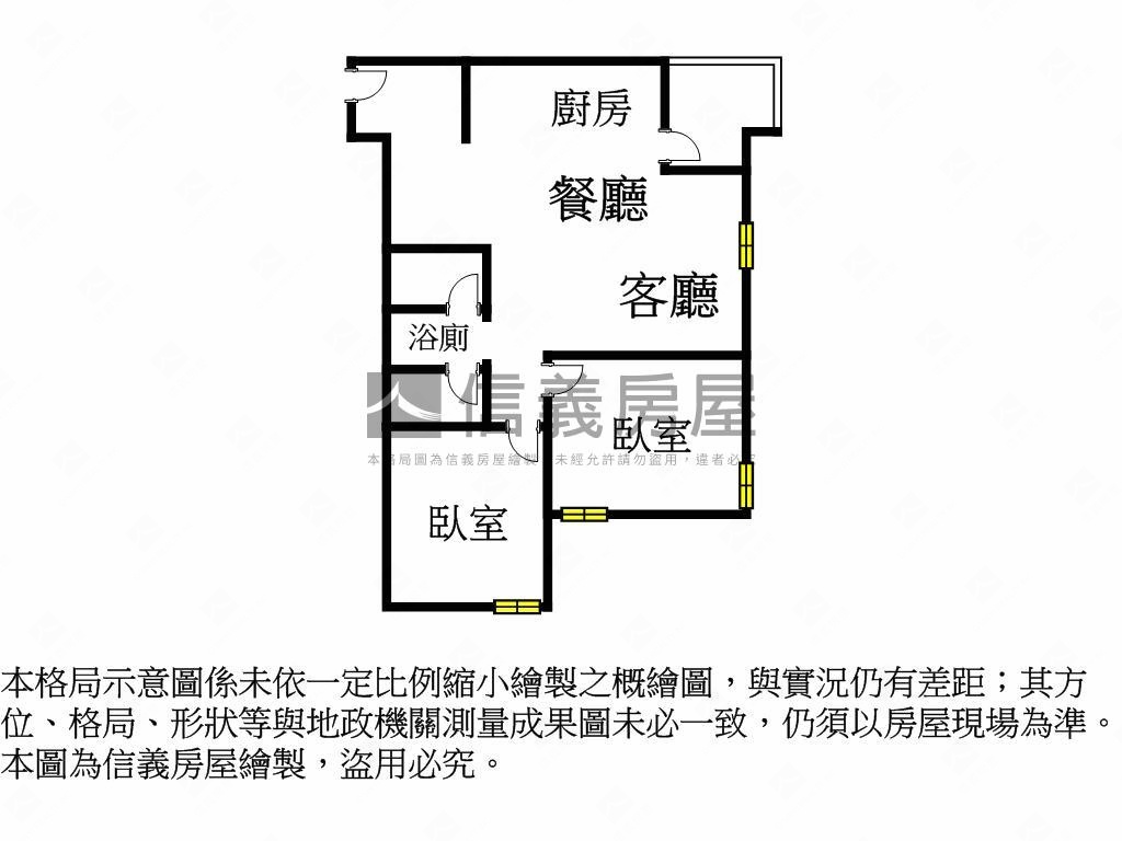 親家中央公園高樓２房平車房屋室內格局與周邊環境