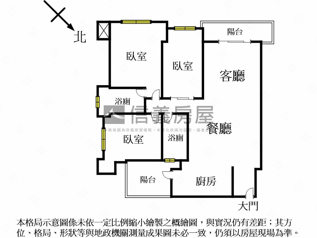 幸福成家－京都三房車位房屋室內格局與周邊環境