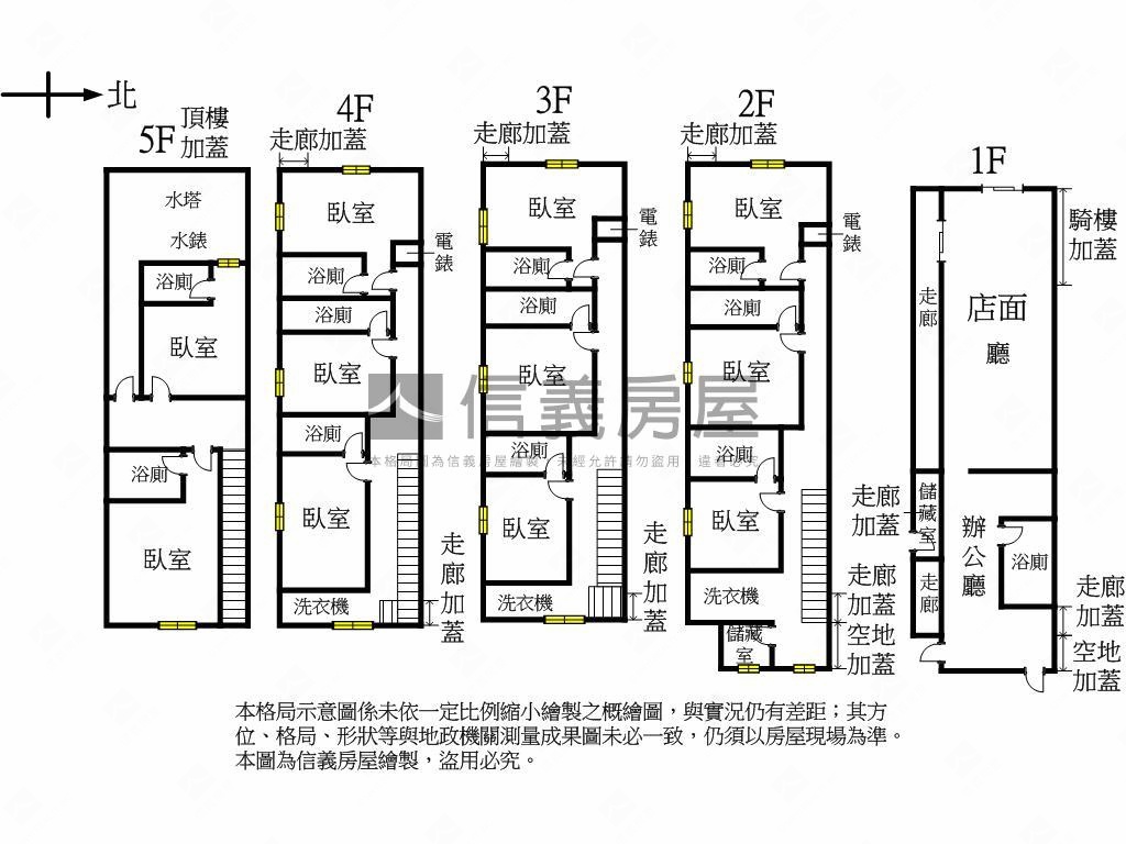 稀有釋出淡水英專透天店面房屋室內格局與周邊環境