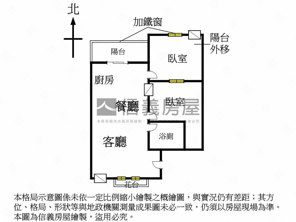 五期采邑低總價兩房美廈房屋室內格局與周邊環境