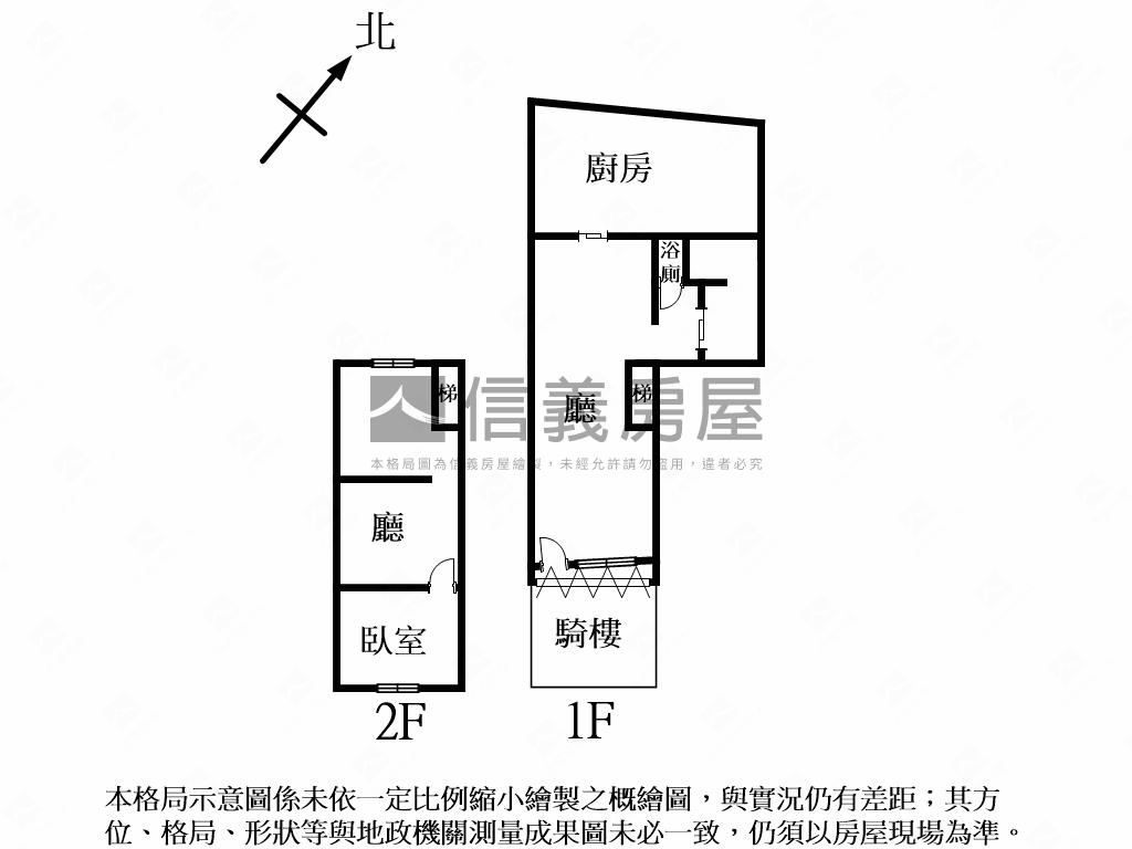 中央古厝透店房屋室內格局與周邊環境