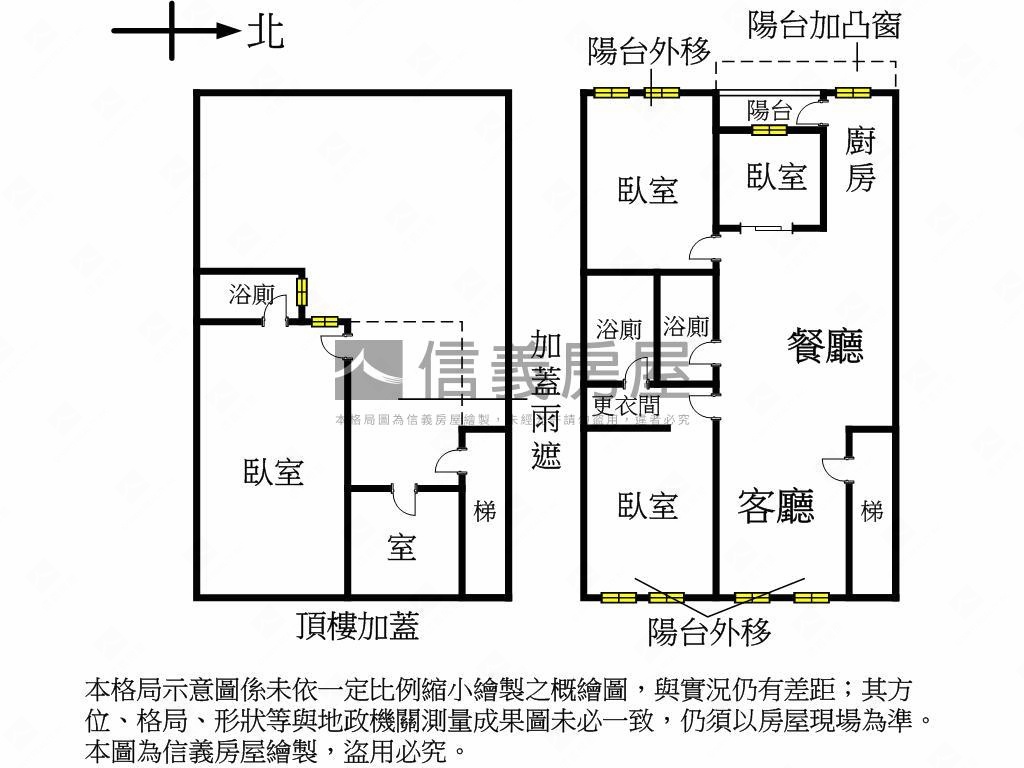 大安區捷運電梯三房大空間房屋室內格局與周邊環境