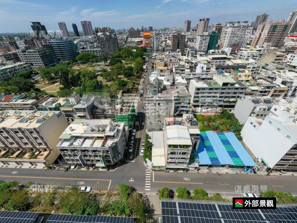 安平面寬近公園美地房屋室內格局與周邊環境