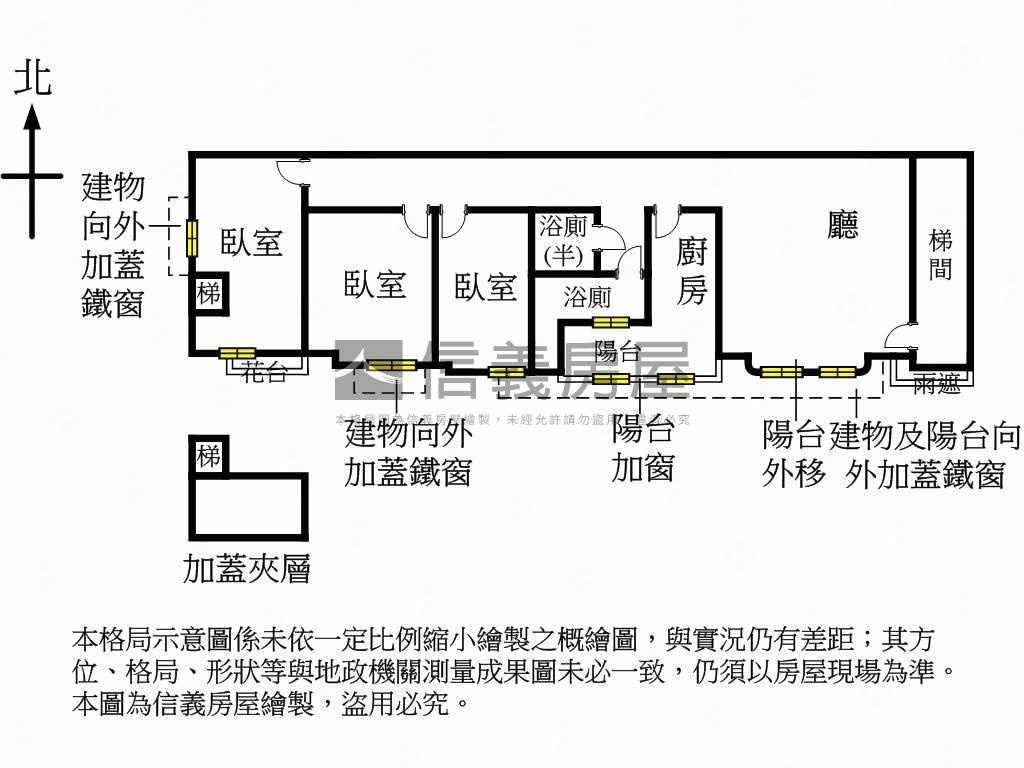 福樂四樓美屋房屋室內格局與周邊環境