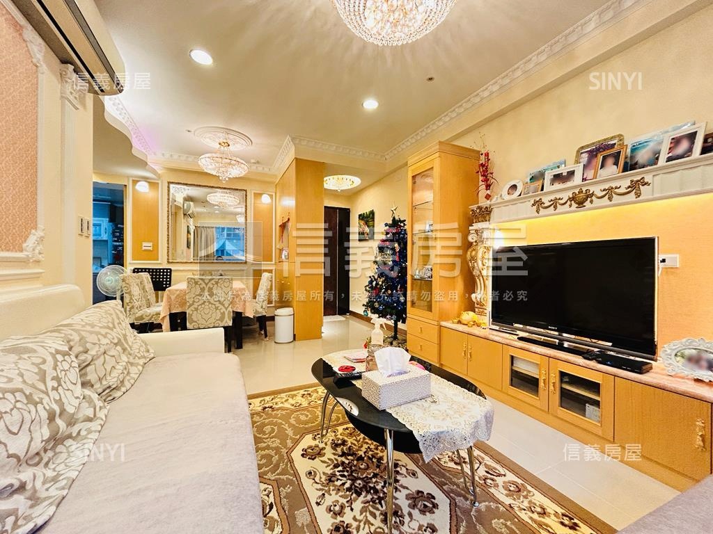 水花園精緻三房車位房屋室內格局與周邊環境