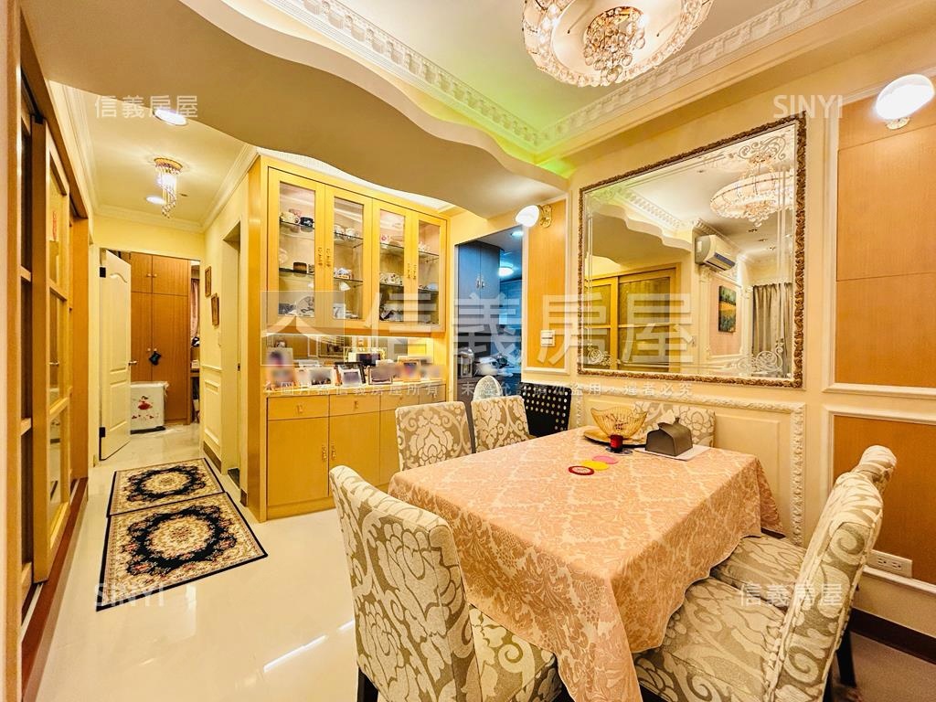 水花園精緻三房車位房屋室內格局與周邊環境