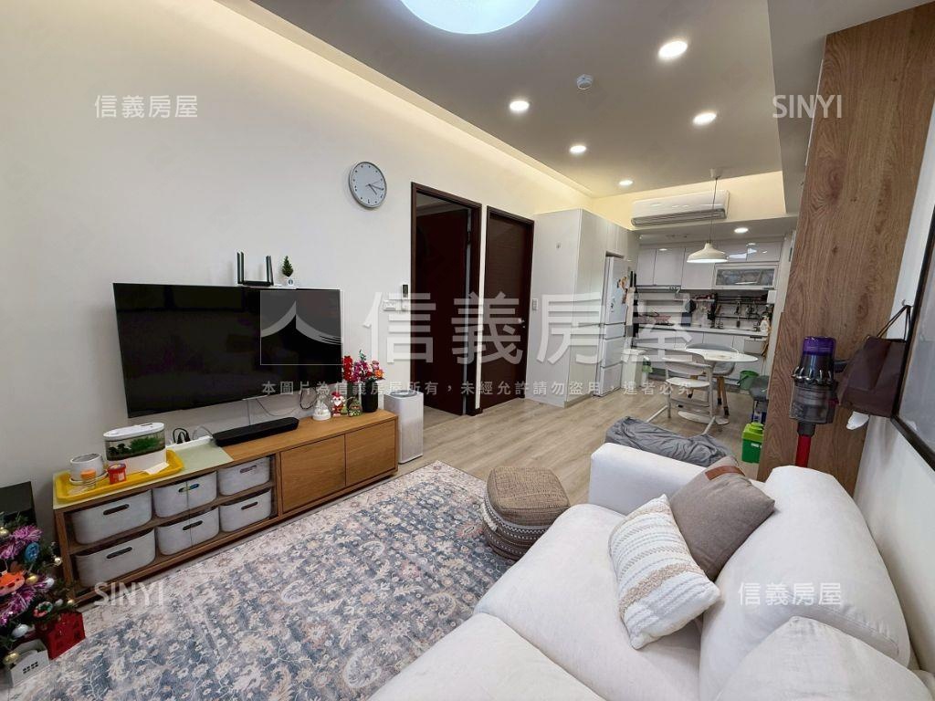 中央公園朝南兩房兩衛平車房屋室內格局與周邊環境