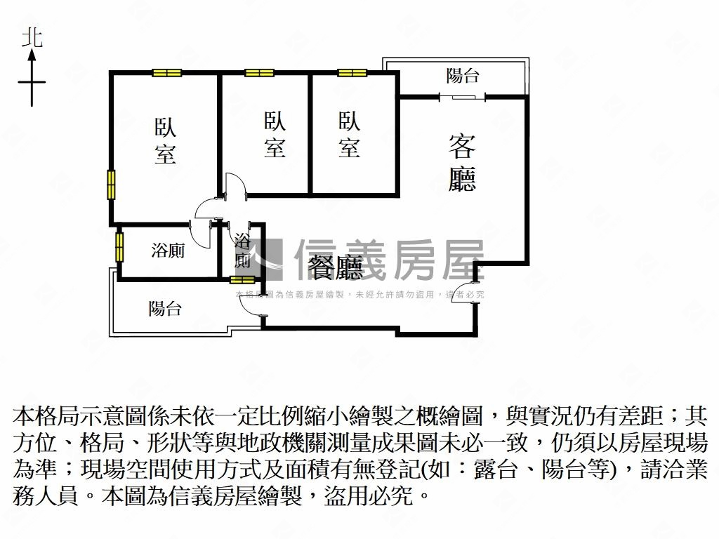 東區富立真邦景觀三房平車房屋室內格局與周邊環境