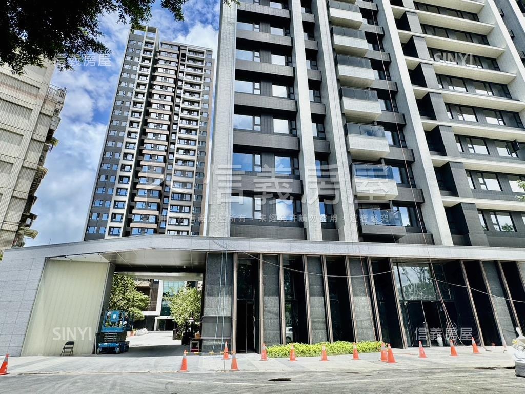 新美齊大陸工程高樓面樹景房屋室內格局與周邊環境