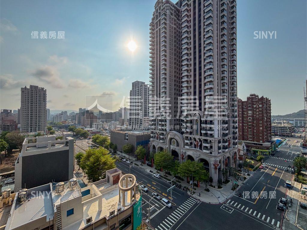 高鐵站前高樓景觀三房房屋室內格局與周邊環境