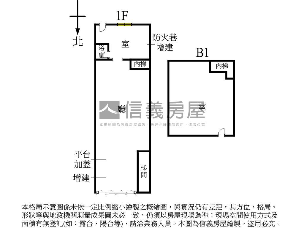 南京三民挑高一樓房屋室內格局與周邊環境