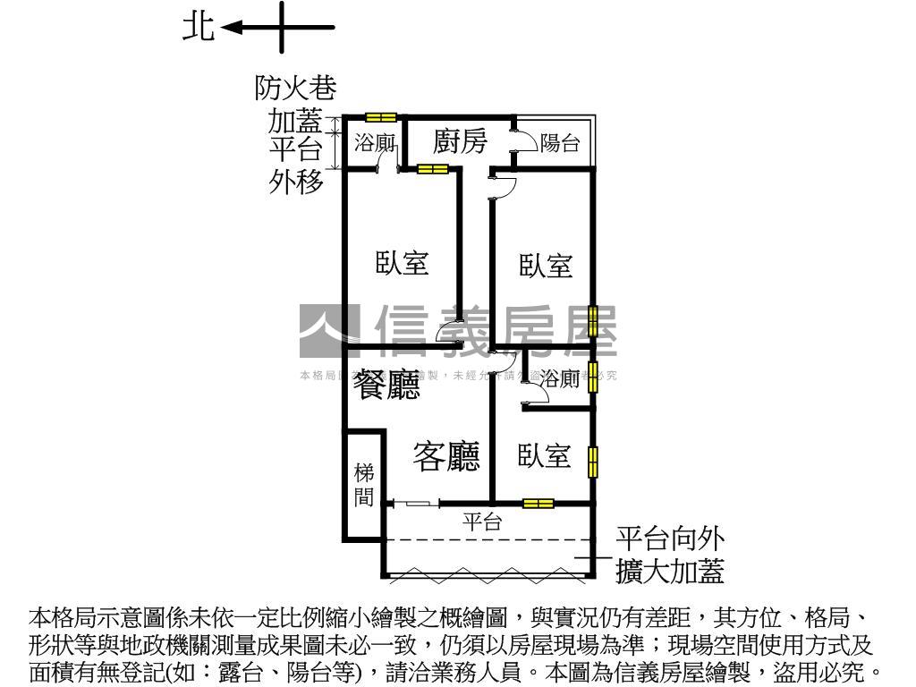 信義未來捷運廣慈庭院美寓房屋室內格局與周邊環境