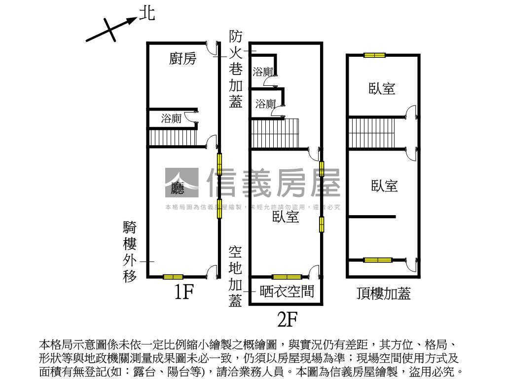 惠中路透天房屋室內格局與周邊環境
