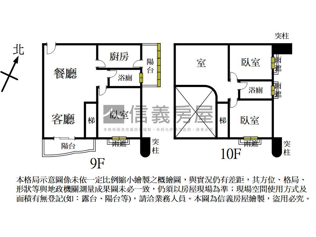 河濱公園旁．豐田樓中樓房屋室內格局與周邊環境