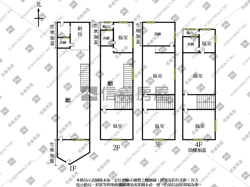 西區美術館旁靜謐透天房屋室內格局與周邊環境