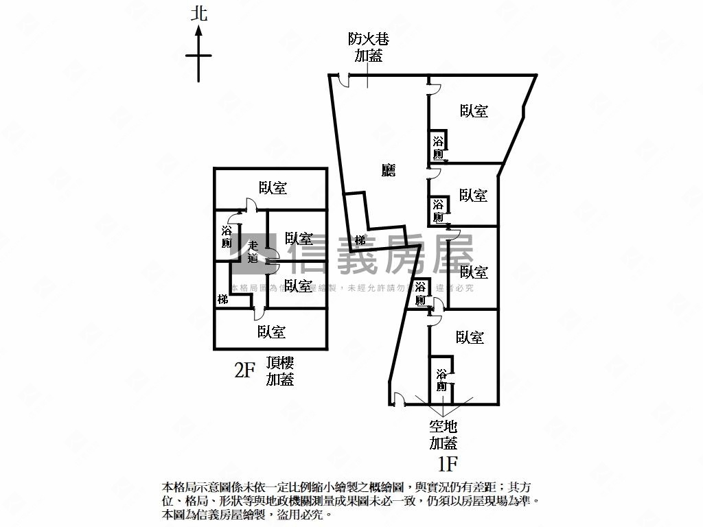 中正稀有大土地透天房屋室內格局與周邊環境
