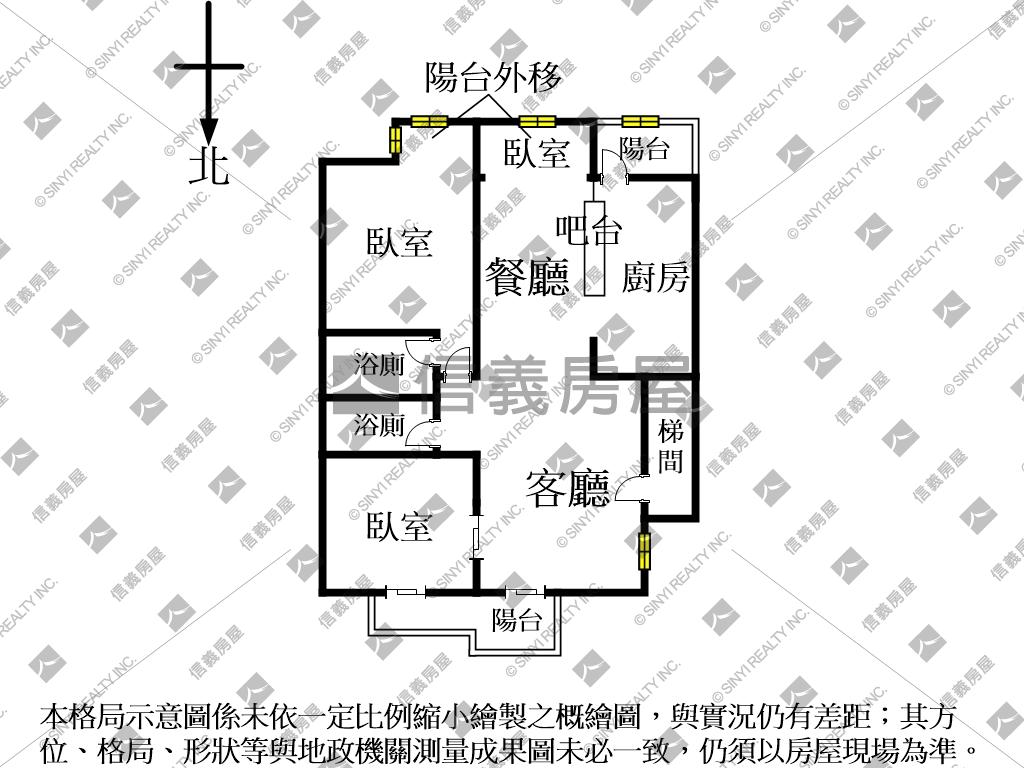 專任捷運信義安和屋況佳房屋室內格局與周邊環境