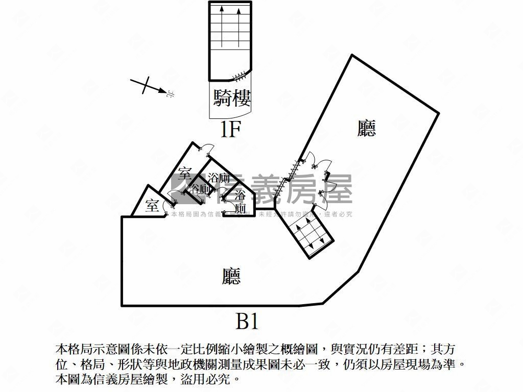 榮總ＢＯＴ案旁角窗商場房屋室內格局與周邊環境