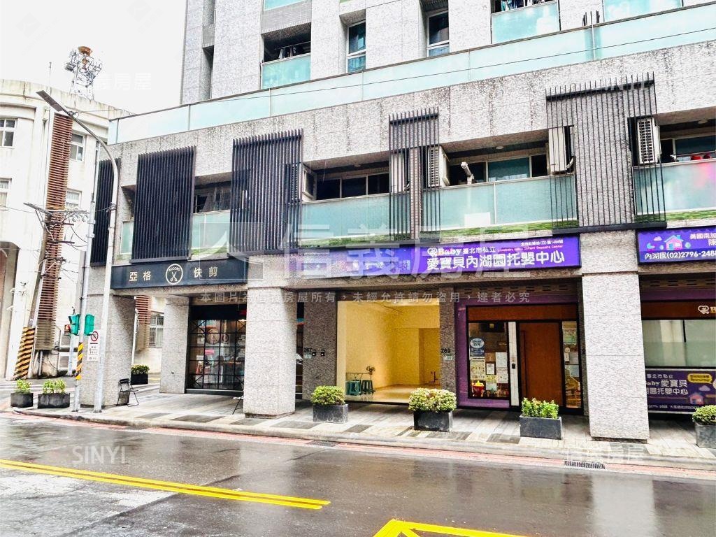 內湖捷運嶄新聚寶盆大店面房屋室內格局與周邊環境