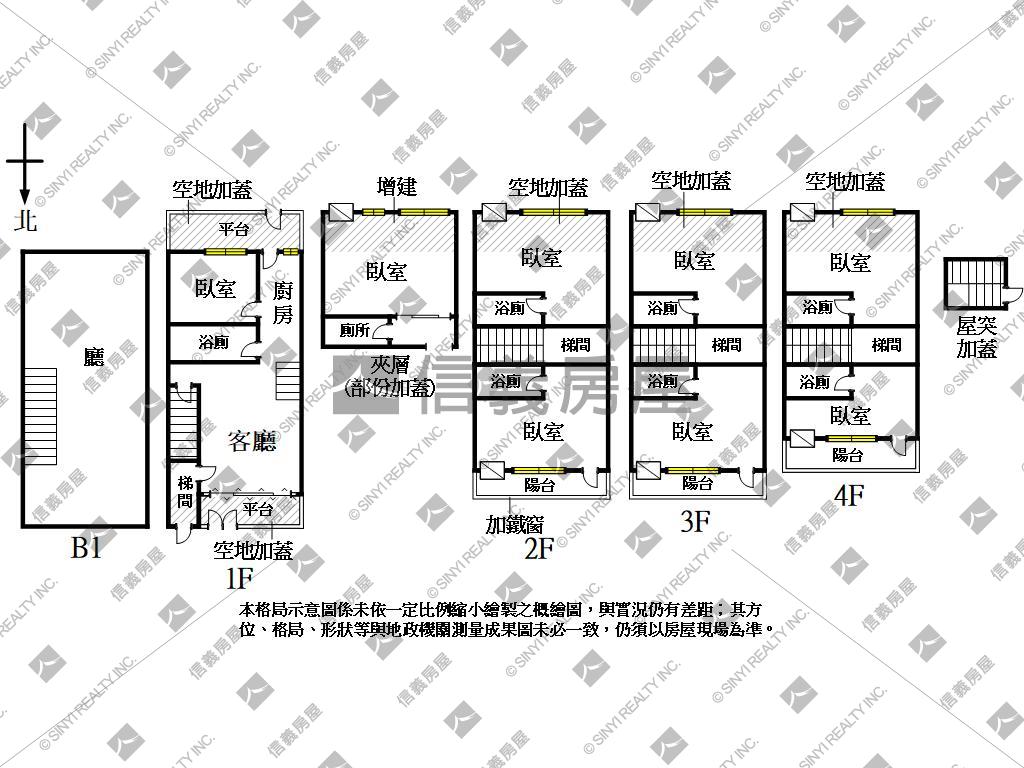 近美麗島低總價收租透天房屋室內格局與周邊環境