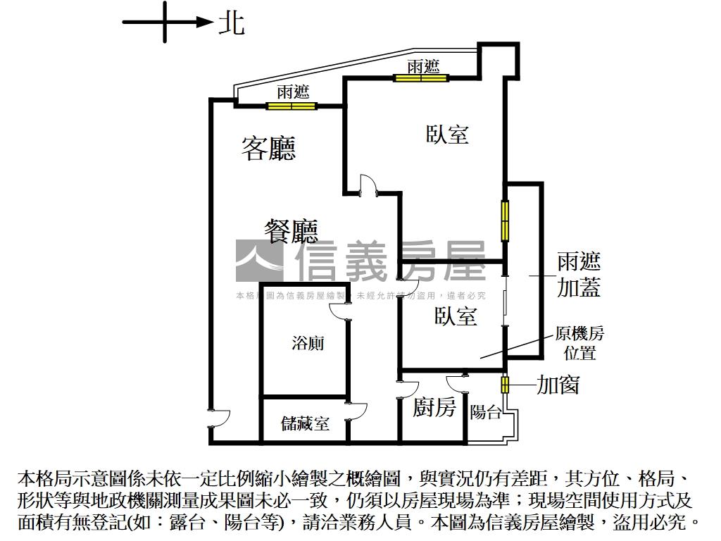 古亭捷運邊間２房房屋室內格局與周邊環境
