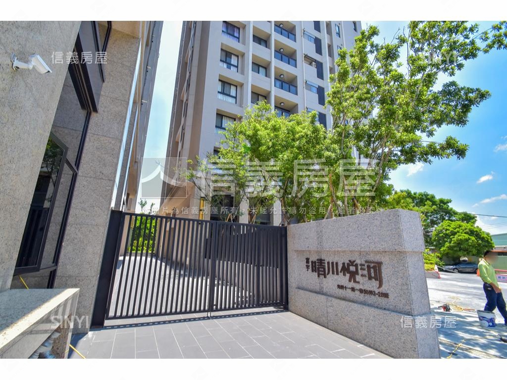 晴川悅河次頂樓採光戶房屋室內格局與周邊環境