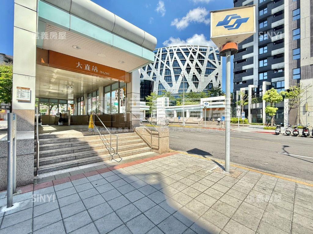 大直捷運明亮高樓宅房屋室內格局與周邊環境