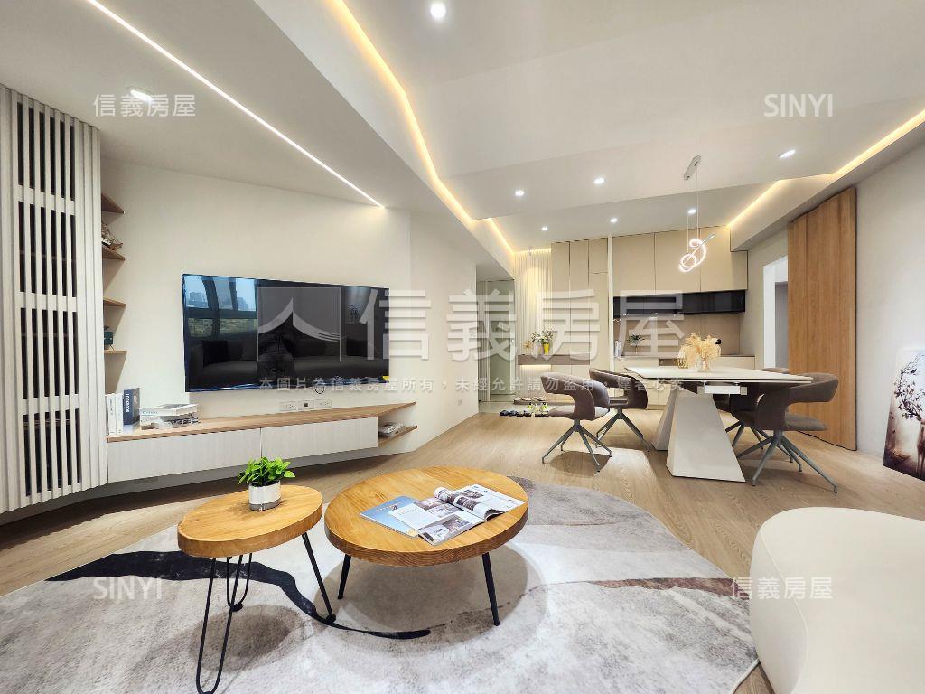 質感設計裝潢三房平車房屋室內格局與周邊環境