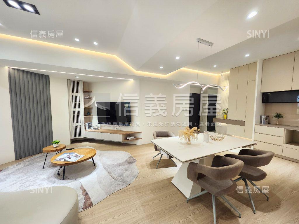 質感設計裝潢三房平車房屋室內格局與周邊環境