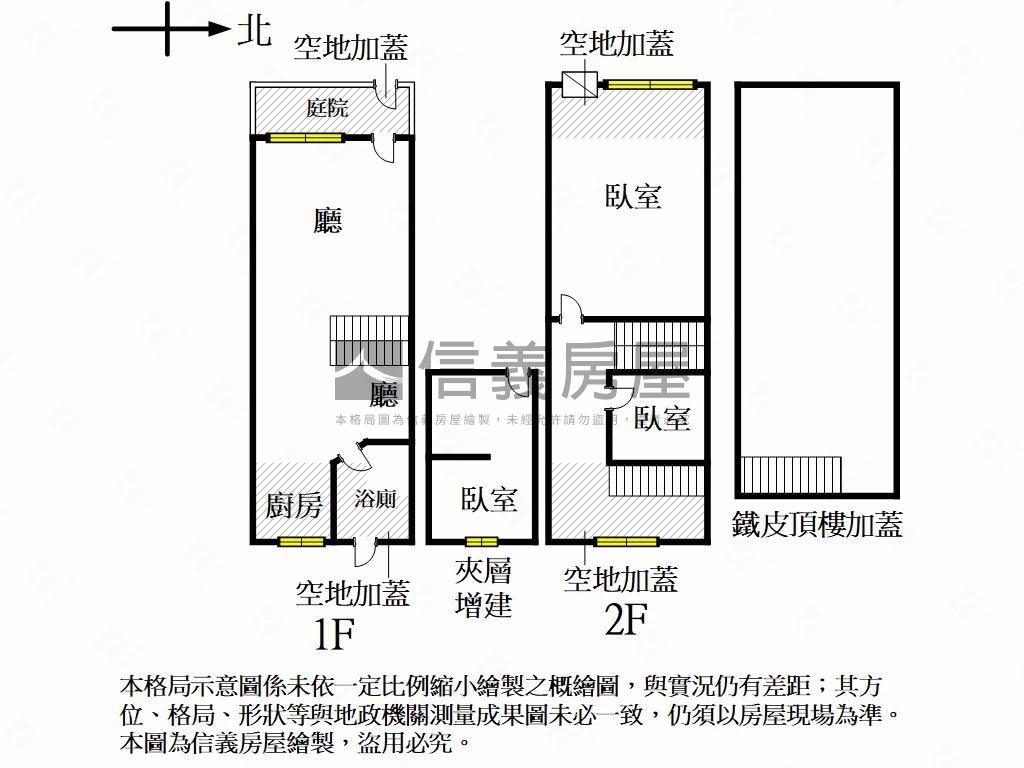 四維五福學區活巷透天房屋室內格局與周邊環境