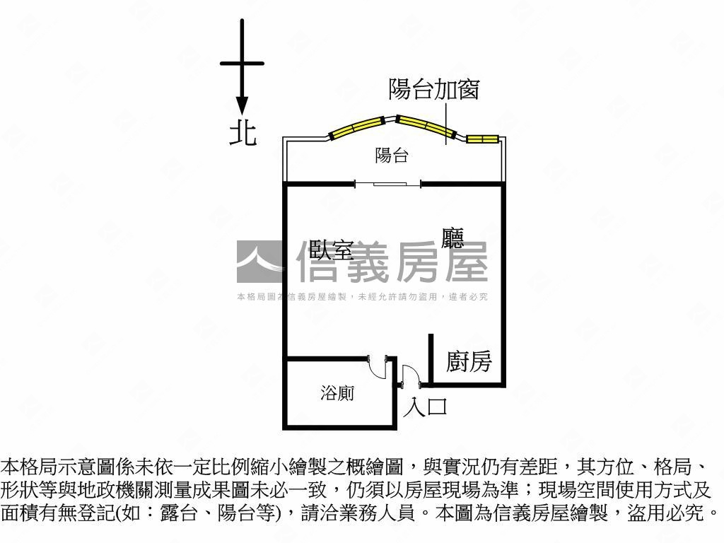 面重慶公園華廈套房房屋室內格局與周邊環境